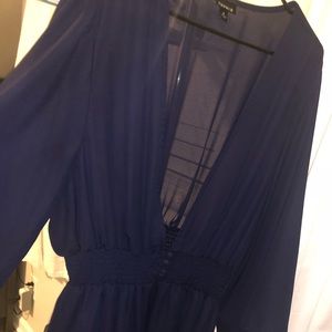 Torrid Baby Blue Blouse